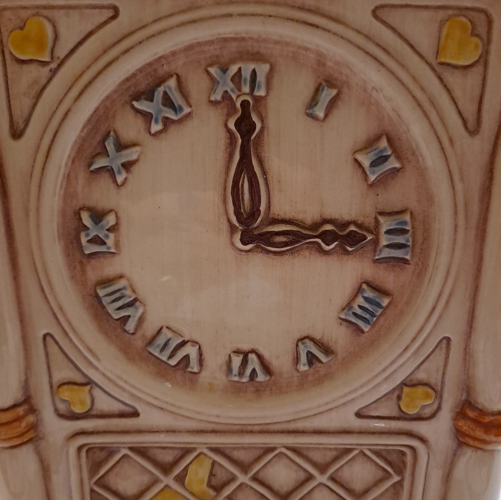 Treasure Craft Vintage Grandfather Clock Windup Cookie Jar - Picture 5 of 13